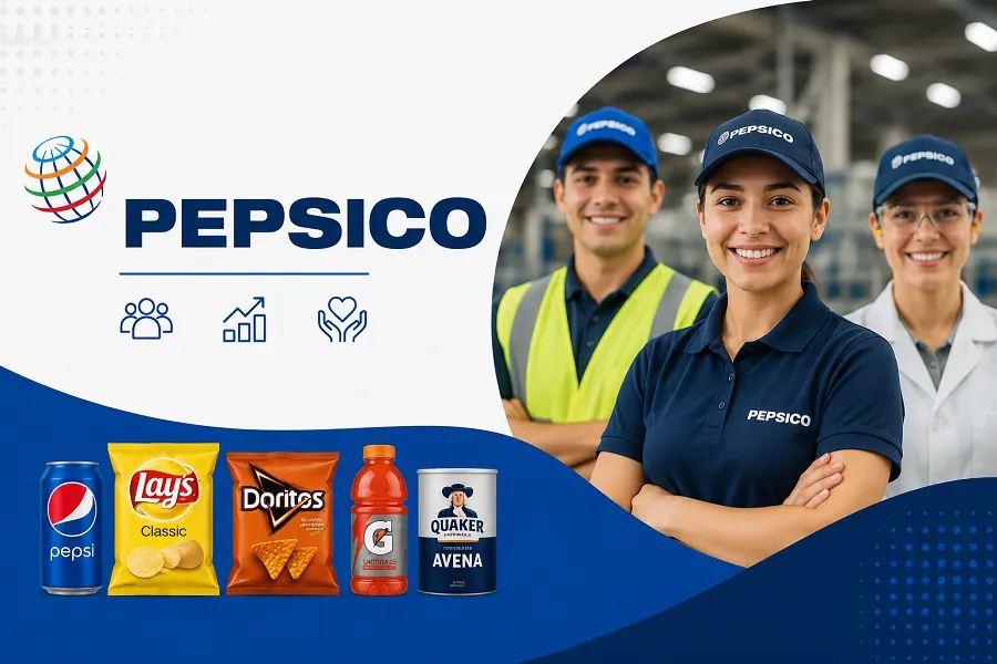 PepsiCo: Oportunidades laborales en una de las empresas más importantes del mundo